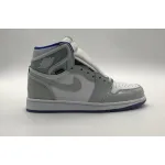 Bstsneaker- Air Jordan 1 Retro High Zoom White Racer Blue CK6637-104 