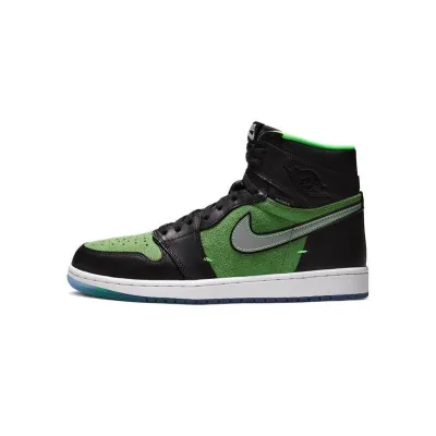  Air Jordan 1 Retro High Zoom Zen Green CK6637-002  01
