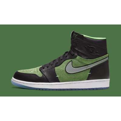Bstsneaker- Air Jordan 1 Retro High Zoom Zen Green CK6637-002  02