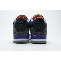  Air Jordan 3 Retro Black Court Purple CT8532-050 