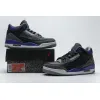 Bstsneaker- Air Jordan 3 Retro Black Court Purple CT8532-050 