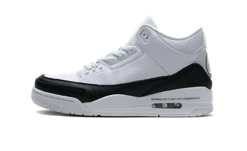 Bstsneaker- Air Jordan 3 Retro Fragment DA3595-100 