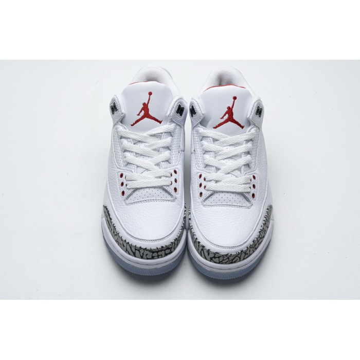  Air Jordan 3 Retro Free Throw Line White Cement 923096-101 