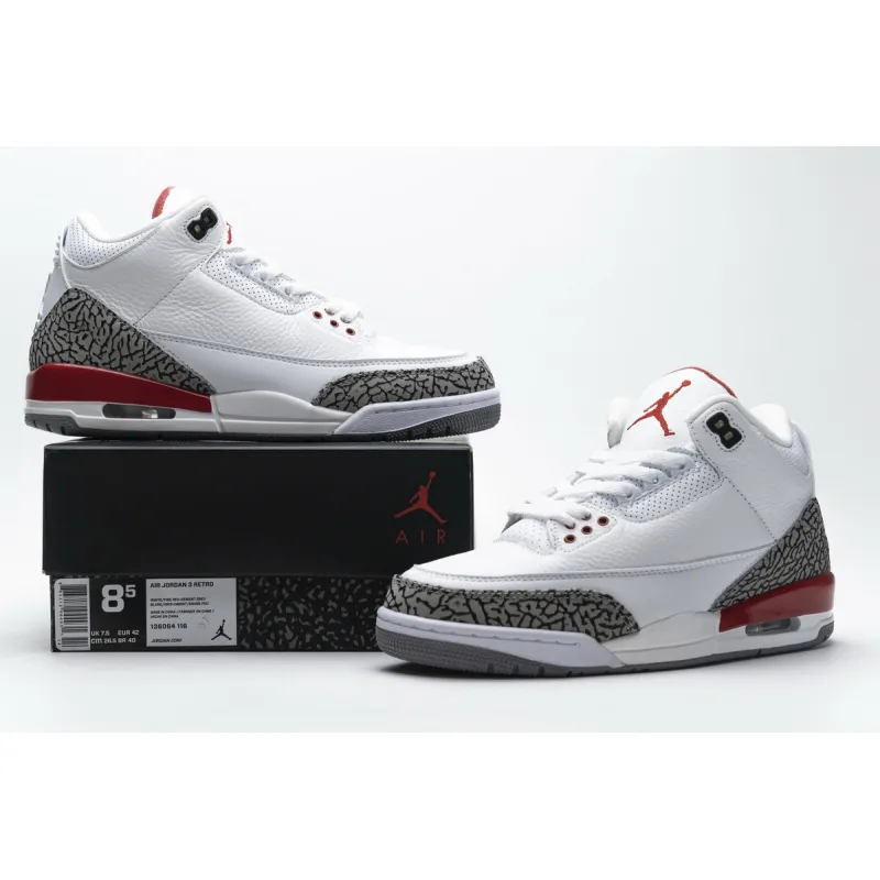 Bstsneaker- Air Jordan 3 Retro Hall of Fame 136064-116 