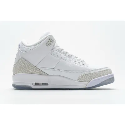 Bstsneaker- Air Jordan 3 Retro Pure White (2018) 136064-111  02