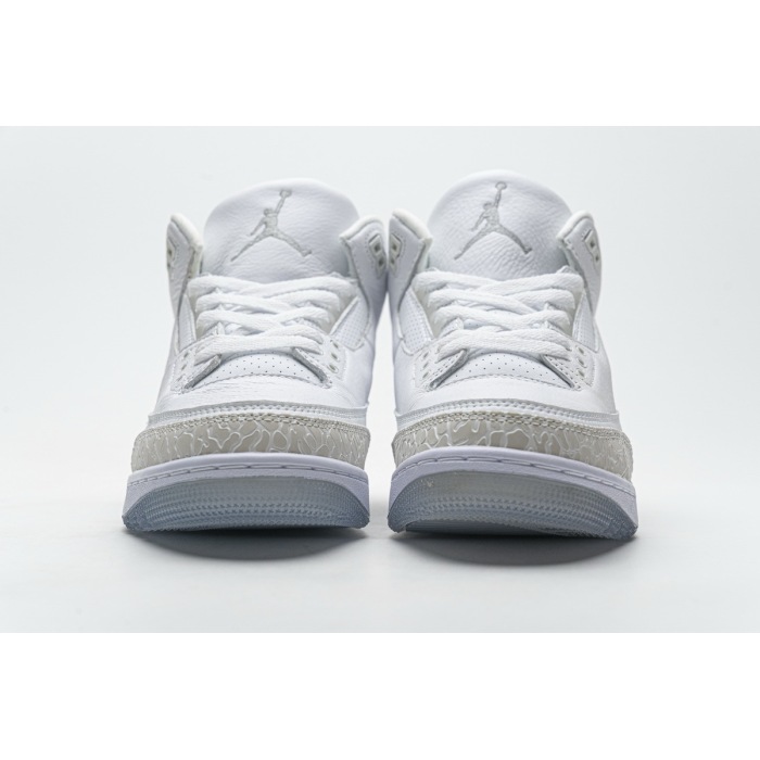 Air Jordan 3 Retro Pure White (2018) 136064-111 