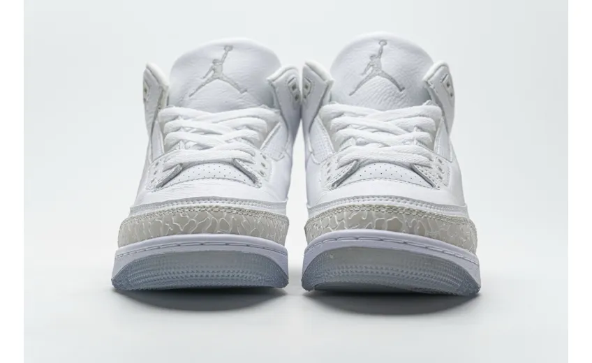 Bstsneaker- Air Jordan 3 Retro Pure White (2018) 136064-111 