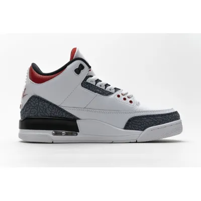 Bstsneaker- Air Jordan 3 Retro SE Fire Red Denim (2020) CZ6431-100  02