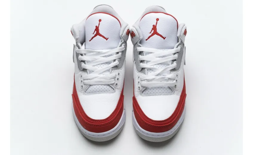Bstsneaker- Air Jordan 3 Retro Tinker White University Red CJ0939-100 
