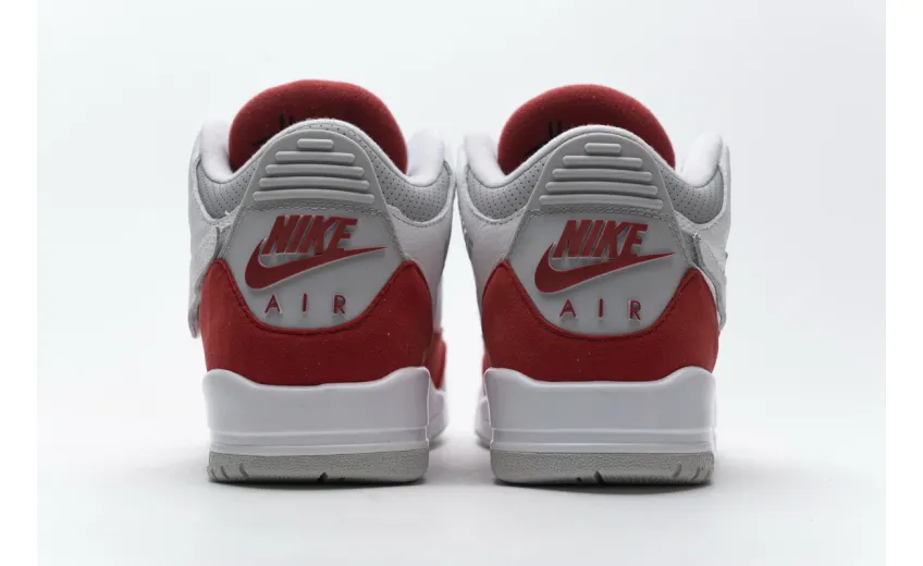 Bstsneaker- Air Jordan 3 Retro Tinker White University Red CJ0939-100 