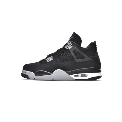  Air Jordan 4 Retro Black Canvas DH7138-006   01