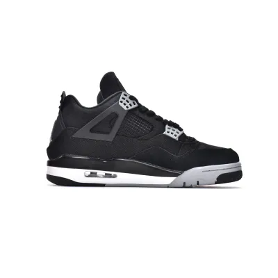  Air Jordan 4 Retro Black Canvas DH7138-006   02