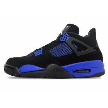  Air Jordan 4 Retro Black Game Royal  