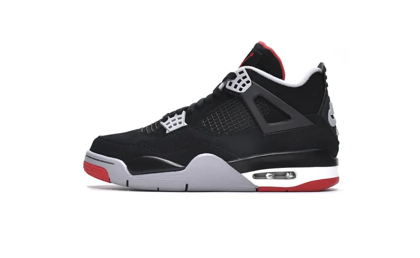 Bstsneaker- Air Jordan 4 Retro Bred (2019) 308497-060  