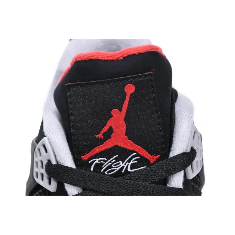 Bstsneaker- Air Jordan 4 Retro Bred (2019) 308497-060  
