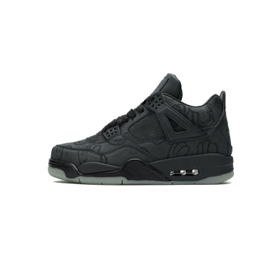 Bstsneaker- Air Jordan 4 Retro KAWS Black 930155-001   01