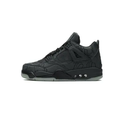  Air Jordan 4 Retro KAWS Black 930155-001   01