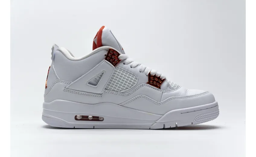 Bstsneaker- Air Jordan 4 Retro Metallic Orange CT8527-118 