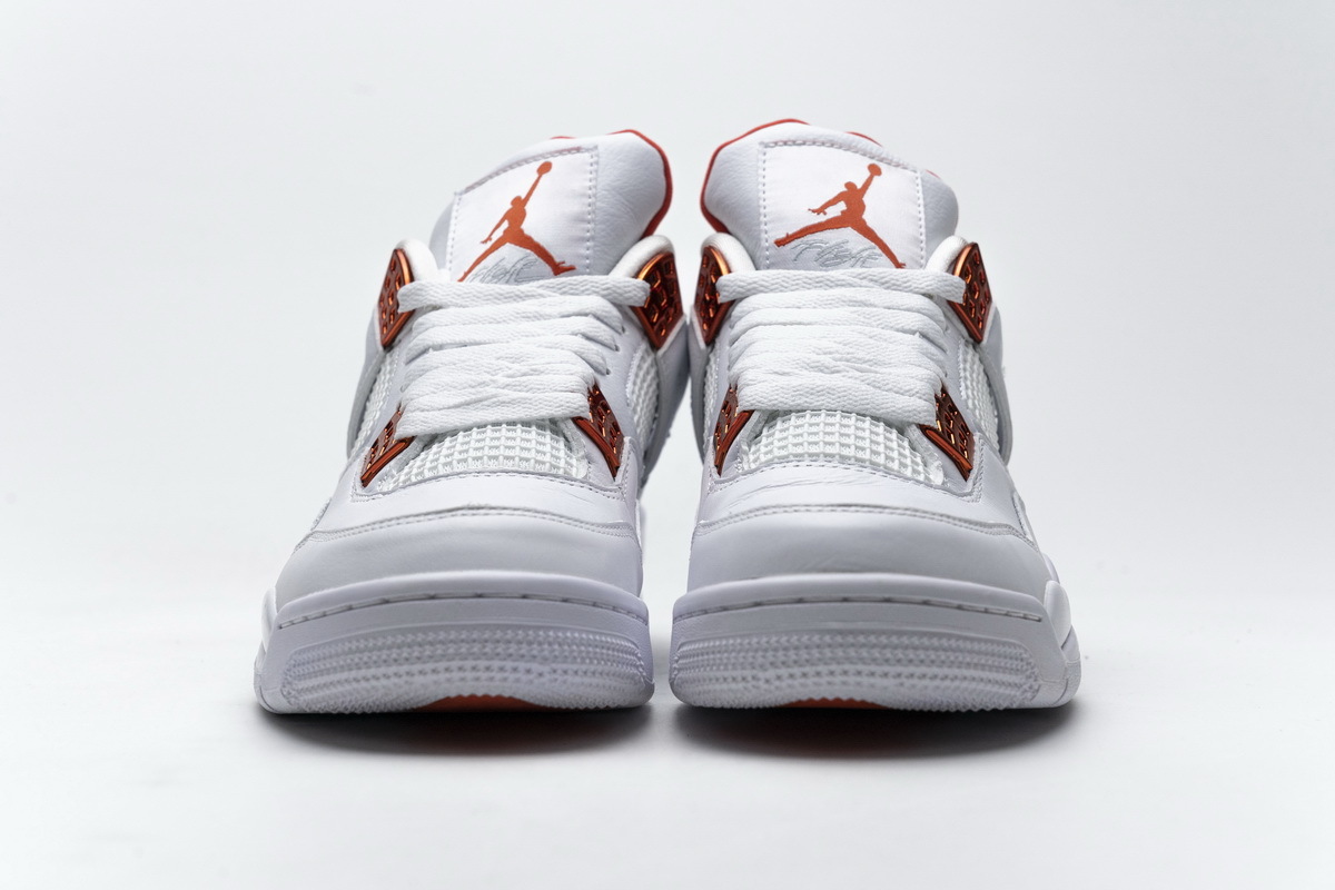 Bstsneaker- Air Jordan 4 Retro Metallic Orange CT8527-118 
