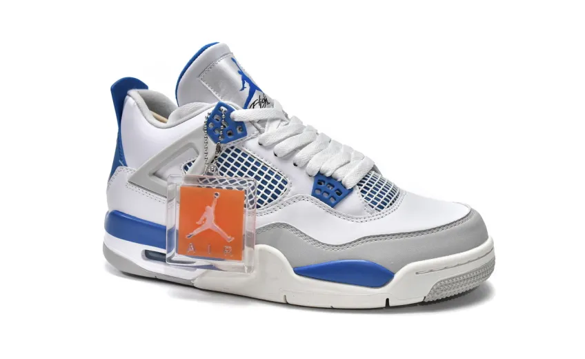 Bstsneaker- Air Jordan 4 Retro Military Blue 308497-105 