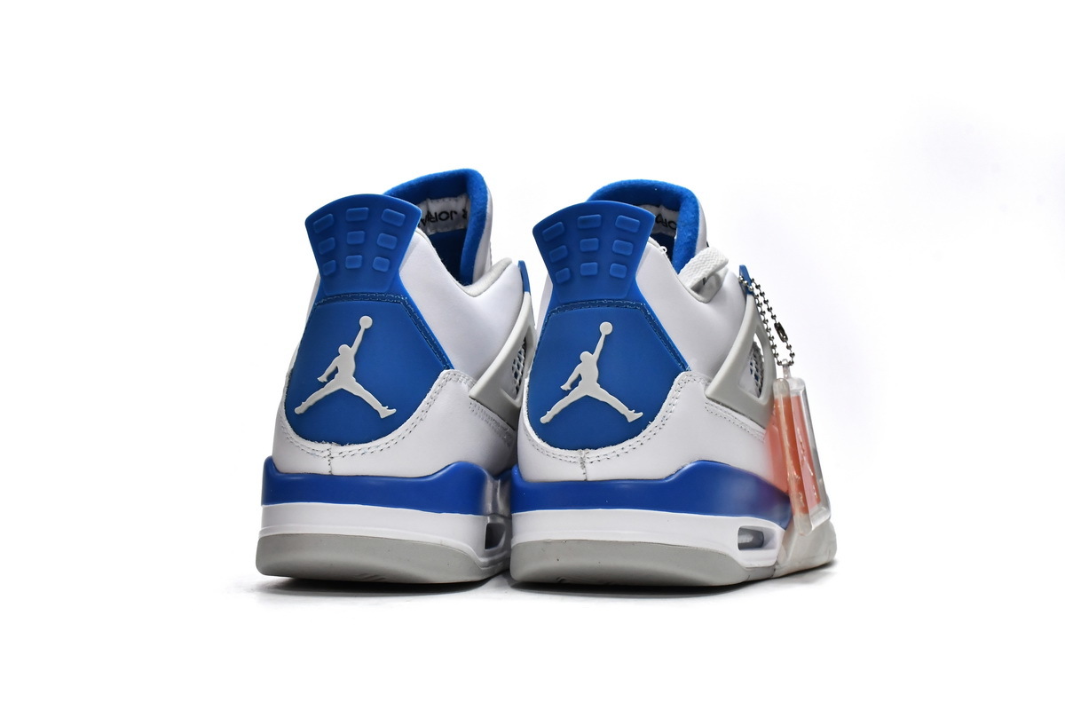 Bstsneaker- Air Jordan 4 Retro Military Blue 308497-105 