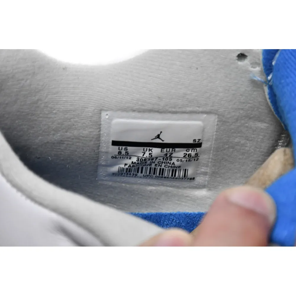 Bstsneaker- Air Jordan 4 Retro Military Blue 308497-105 