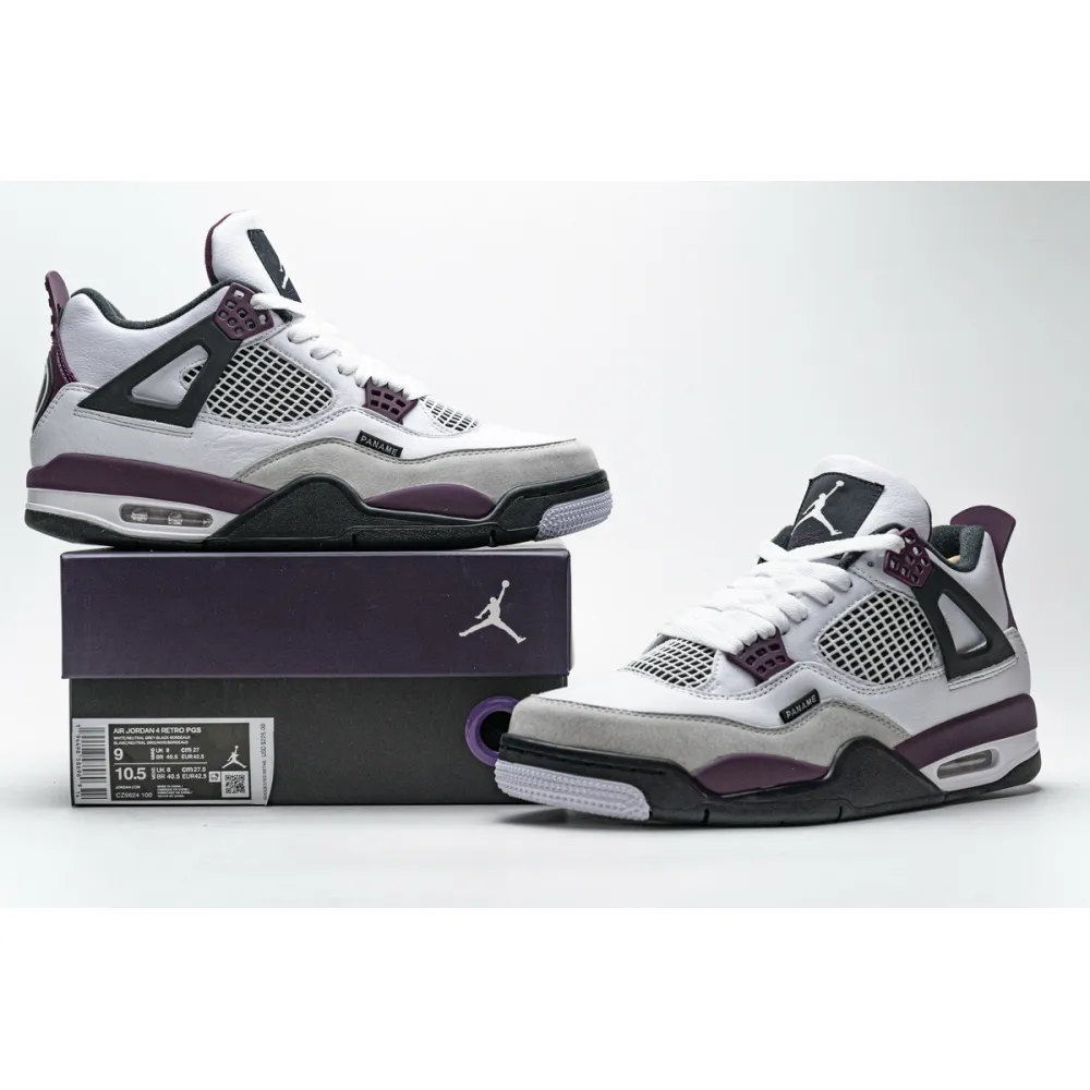  Air Jordan 4 Retro PSG Paris Saint-Germain CZ5624-100 