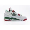 Bstsneaker- Air Jordan 4 Retro White Green Red AQ3816-063 
