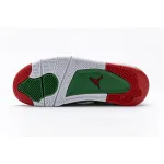  Air Jordan 4 Retro White Green Red AQ3816-063 