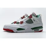  Air Jordan 4 Retro White Green Red AQ3816-063 