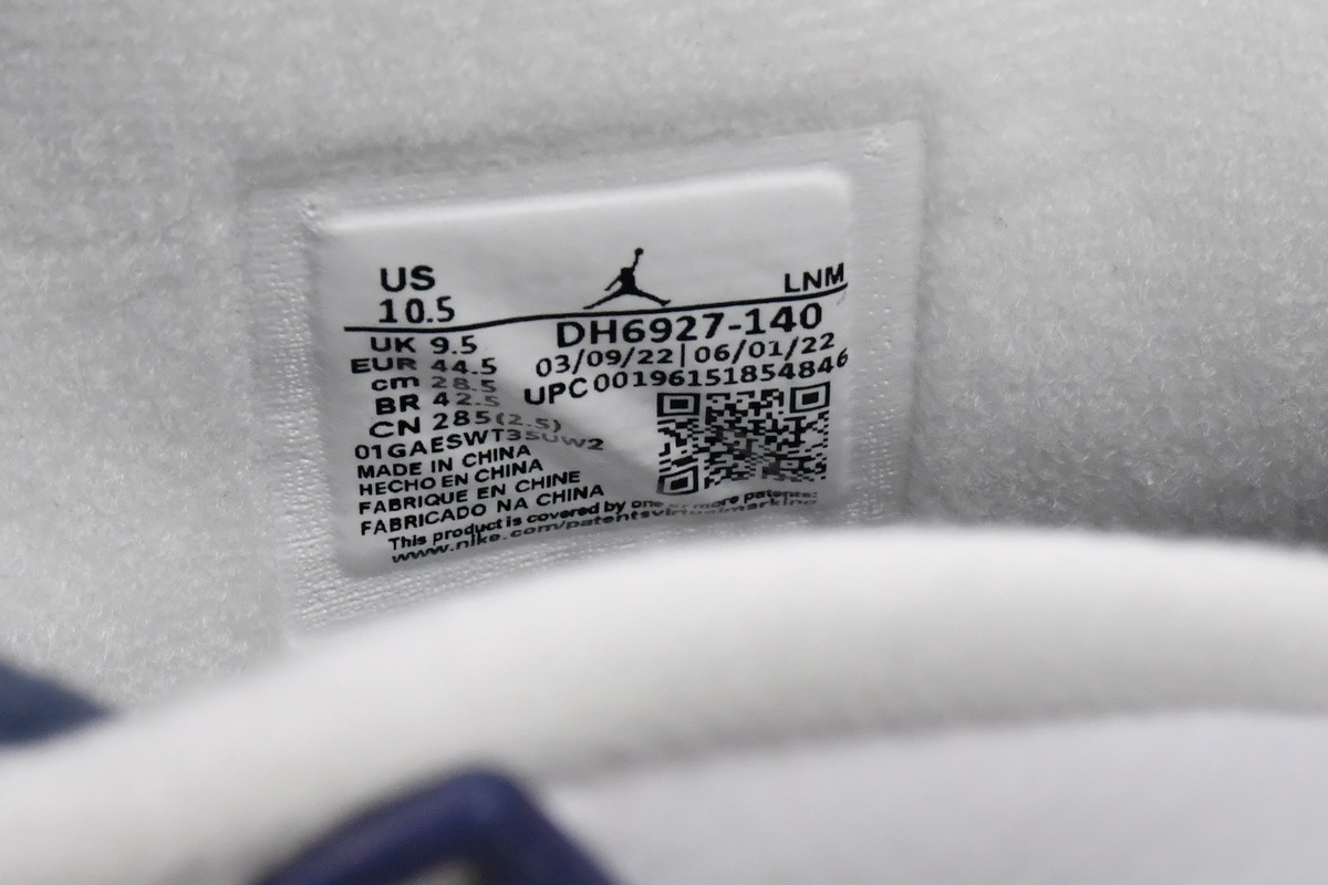 Bstsneaker- Air Jordan 4 Retro White Midnight Navy DH6927-140  