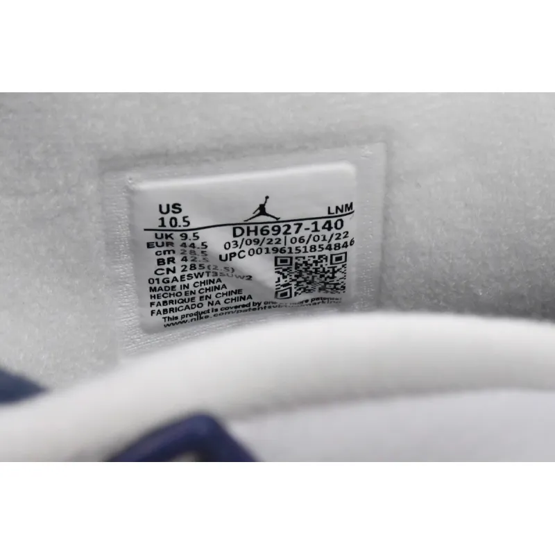 Bstsneaker- Air Jordan 4 Retro White Midnight Navy DH6927-140  