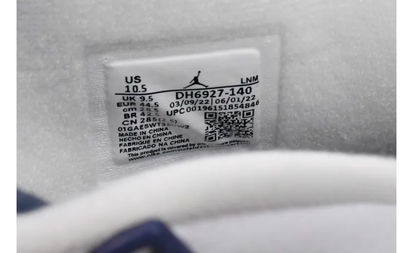 Bstsneaker- Air Jordan 4 Retro White Midnight Navy DH6927-140  
