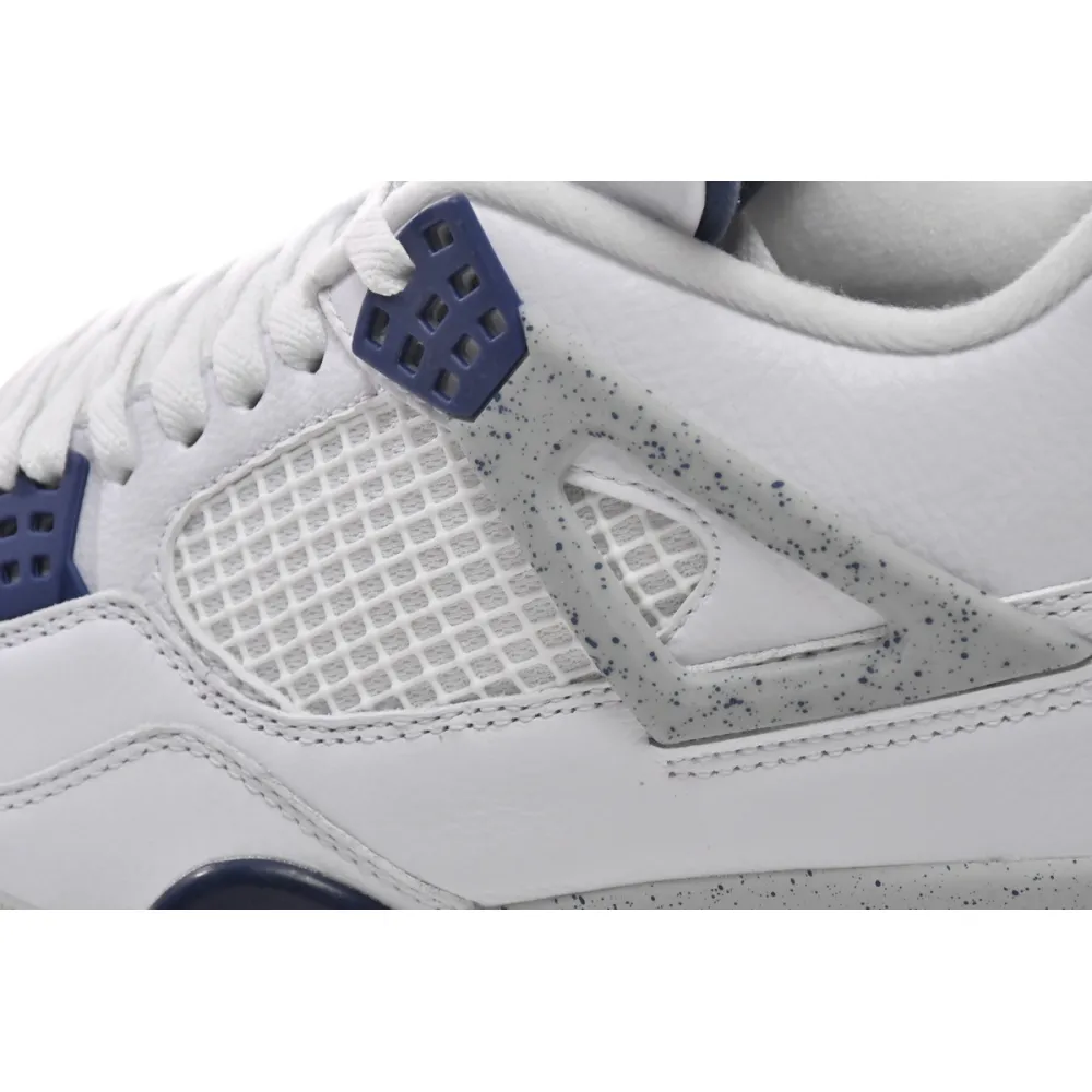 Bstsneaker- Air Jordan 4 Retro White Midnight Navy DH6927-140  