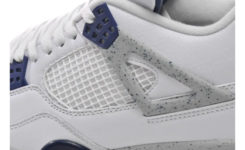 Bstsneaker- Air Jordan 4 Retro White Midnight Navy DH6927-140  