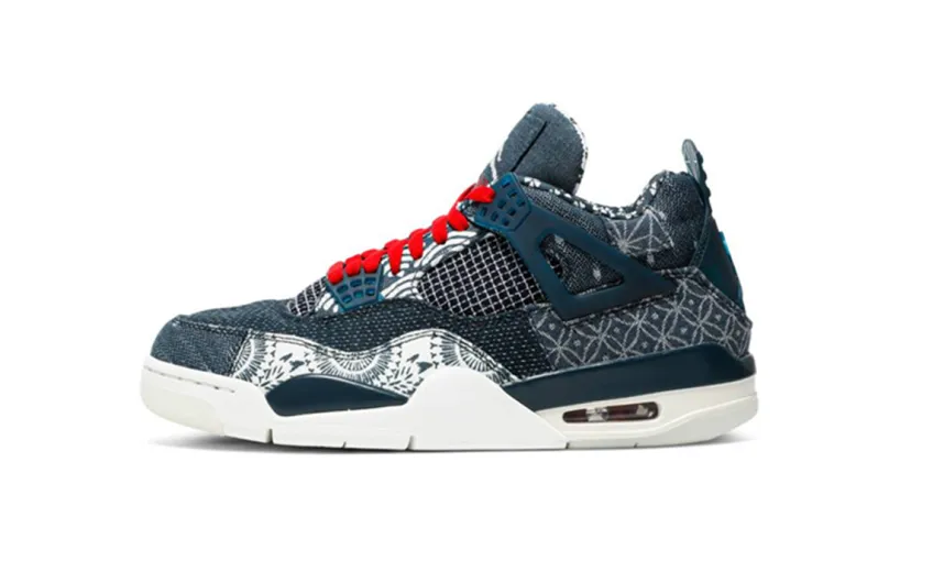 Bstsneaker- Air Jordan 4 Sashiko Deep Ocean CW0898-400 
