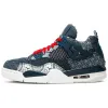 Bstsneaker- Air Jordan 4 Sashiko Deep Ocean CW0898-400 