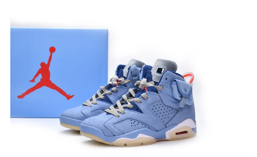Bstsneaker- Air Jordan 6 North Carolina Blue DH0690-400 