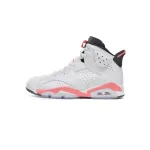  Air Jordan 6 Retro Infrared White 384664-123