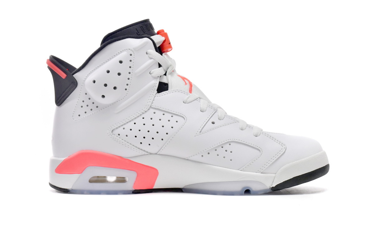 Bstsneaker- Air Jordan 6 Retro Infrared White 384664-123