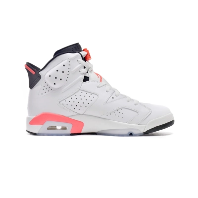 Bstsneaker- Air Jordan 6 Retro Infrared White 384664-123 02