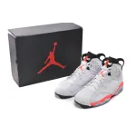  Air Jordan 6 Retro Infrared White 384664-123