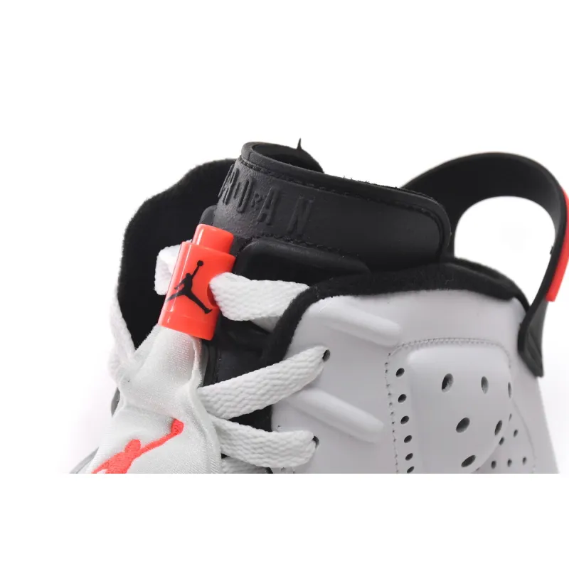  Air Jordan 6 Retro Infrared White 384664-123