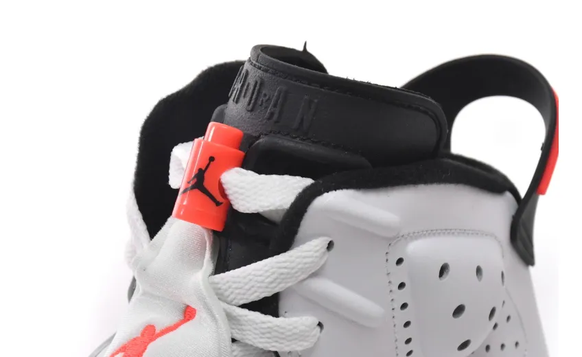  Air Jordan 6 Retro Infrared White 384664-123