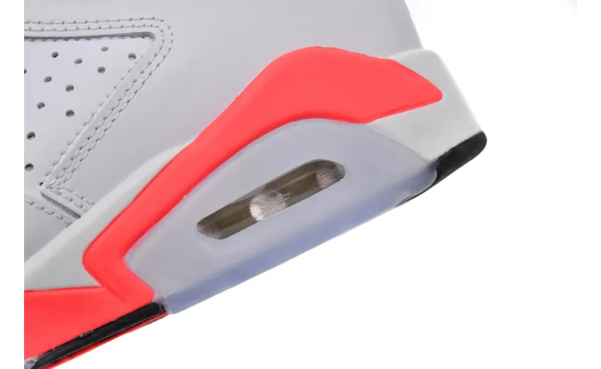  Air Jordan 6 Retro Infrared White 384664-123