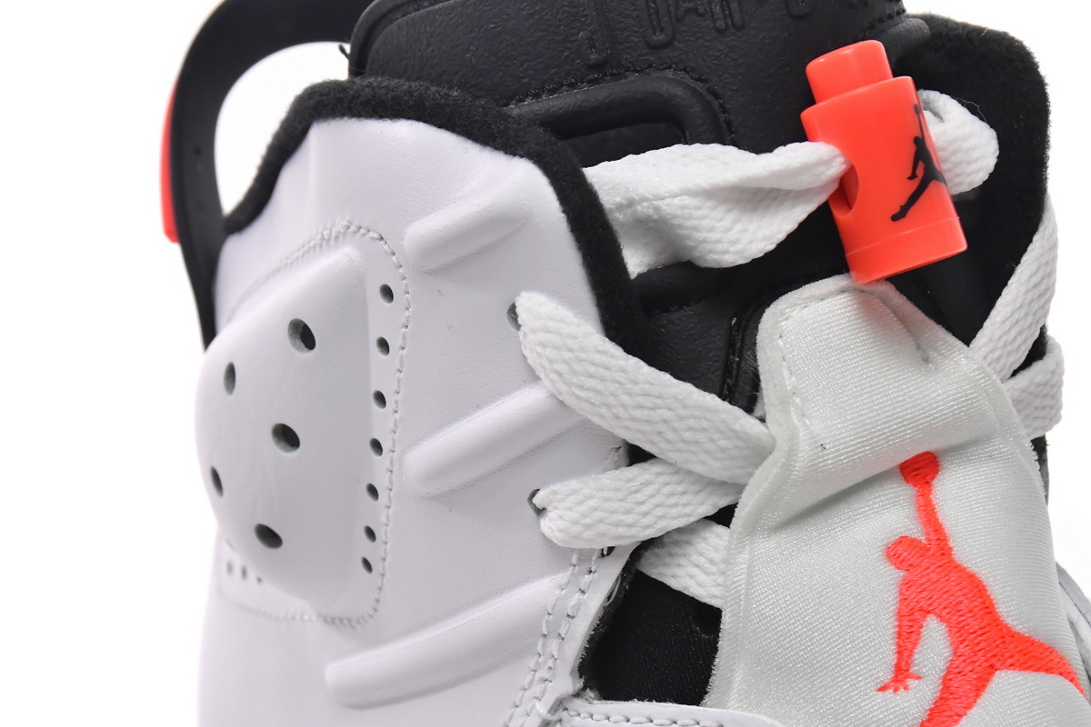 Bstsneaker- Air Jordan 6 Retro Infrared White 384664-123