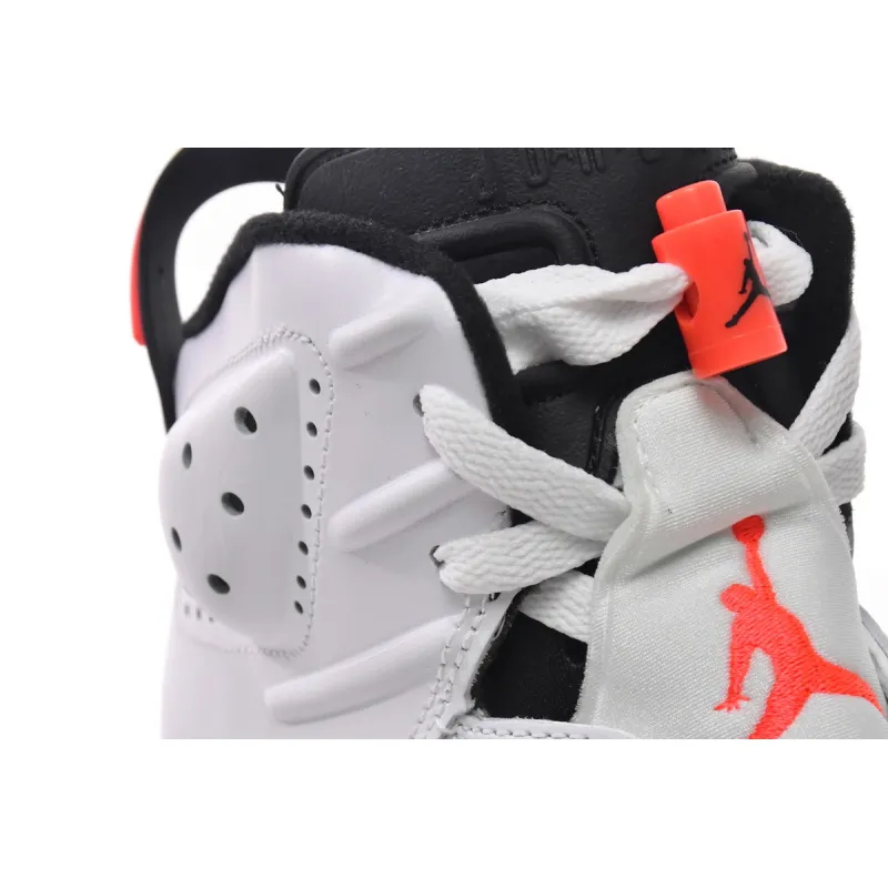  Air Jordan 6 Retro Infrared White 384664-123