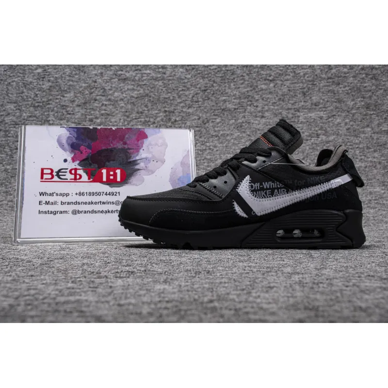 Bstsneaker- Air Max 90 OFF-WHITE Black AA7293-001 