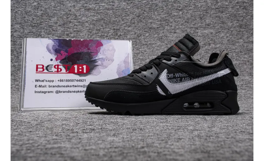 Bstsneaker- Air Max 90 OFF-WHITE Black AA7293-001 