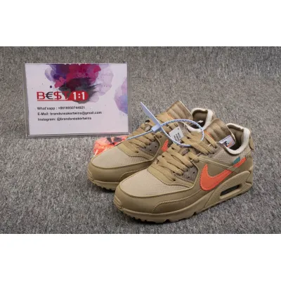  Air Max 90 OFF-WHITE Desert Ore AA7293-200  02